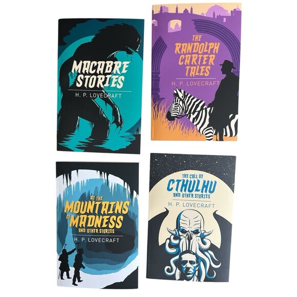 The Classic H. P. Lovecraft Collection Arcturus Classic Collections 4 Books - Picture 2 of 3